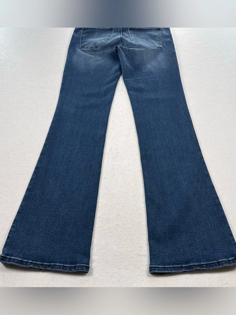 KUT From The Kloth Natalie Fab Ab Bootcut Jeans Women 6 Blue Denim High Rise Y2K